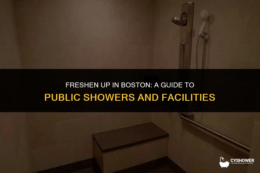 where can i shower in boston
