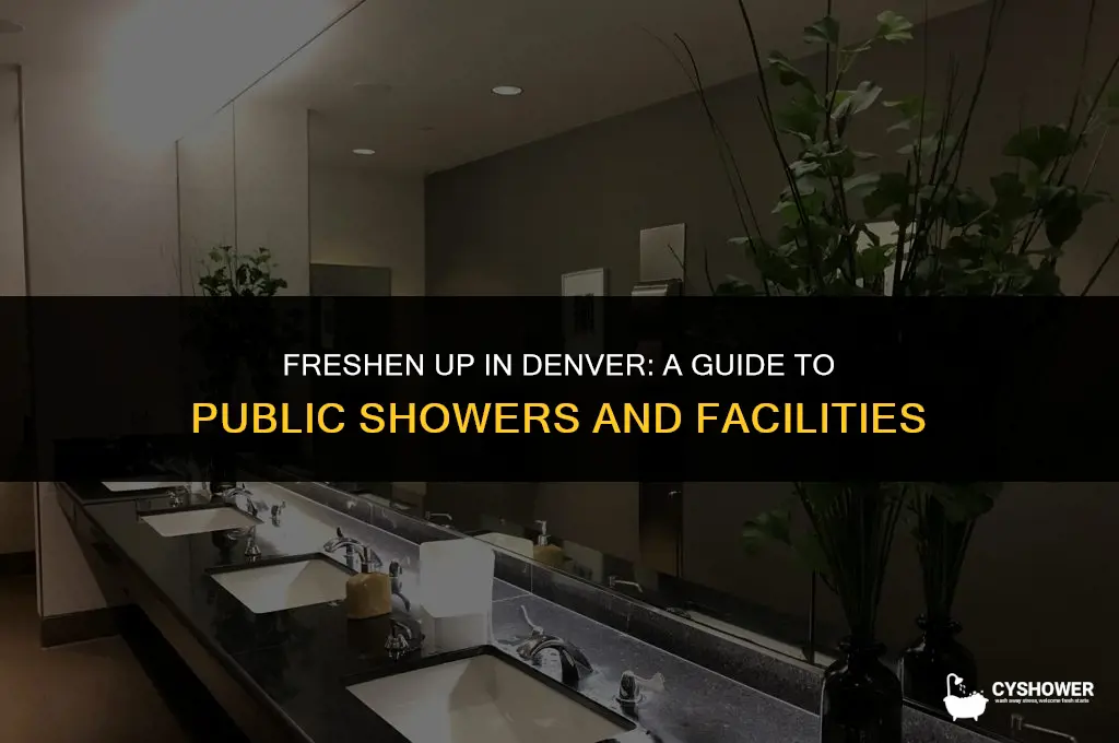 where can i shower in denver