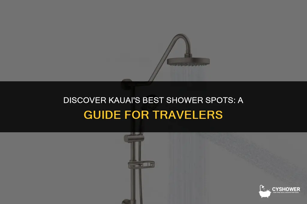where can i shower in kauai