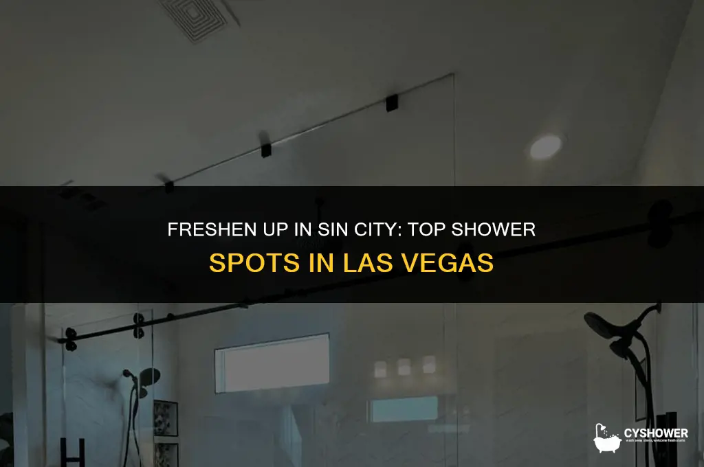 where can i shower in las vegas
