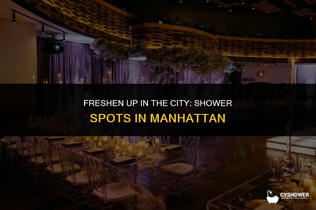 where can i shower in manhattan