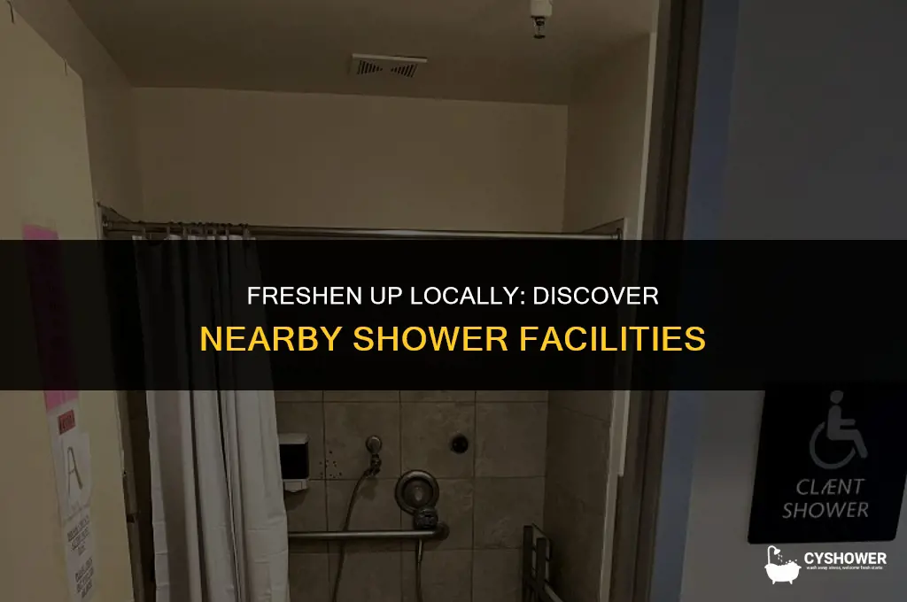 where can i shower in my area