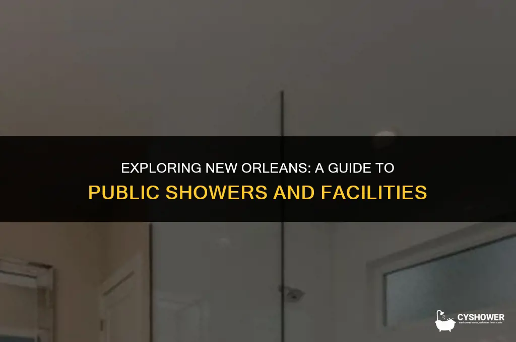 where can i shower in new orleans