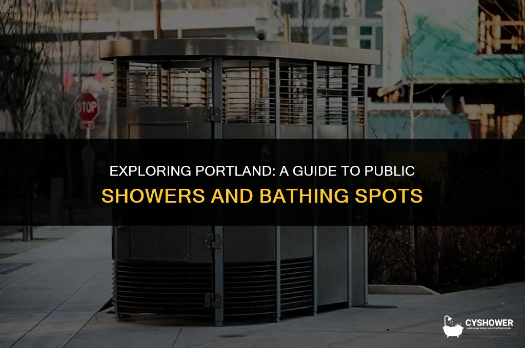 where can i shower in portland