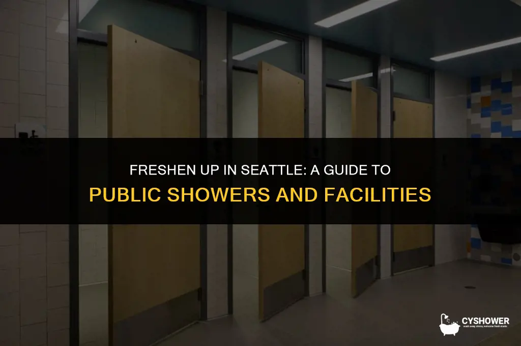 where can i shower in seattle
