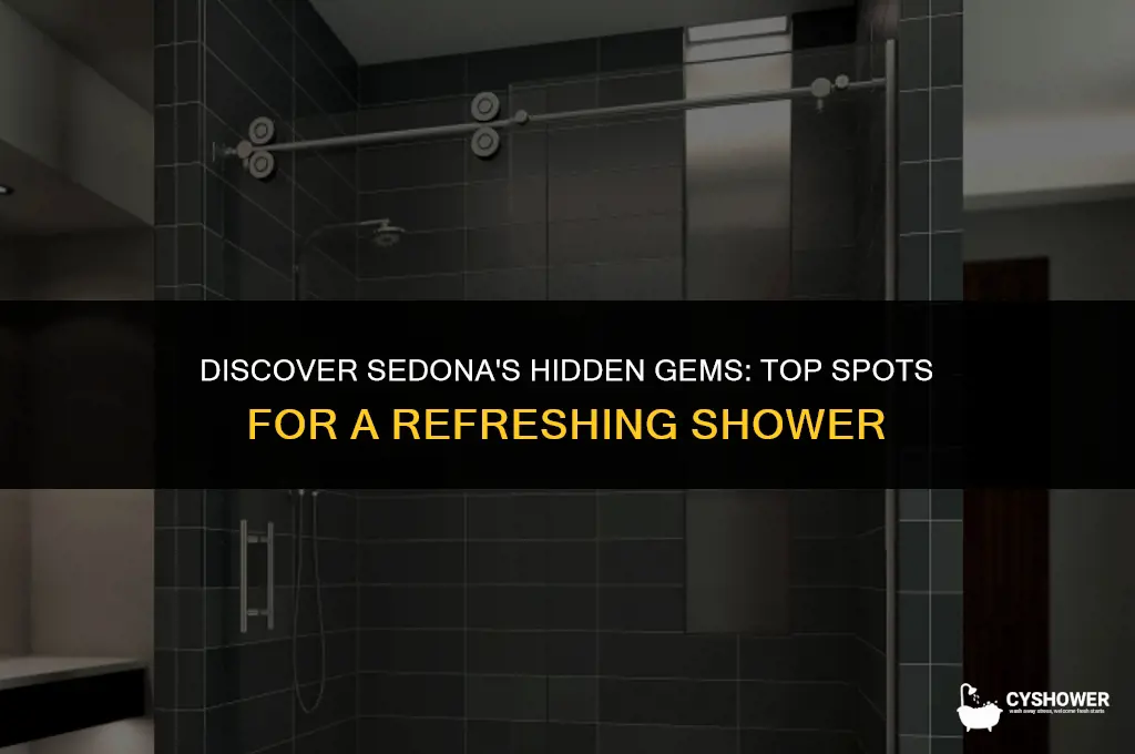where can i shower in sedona