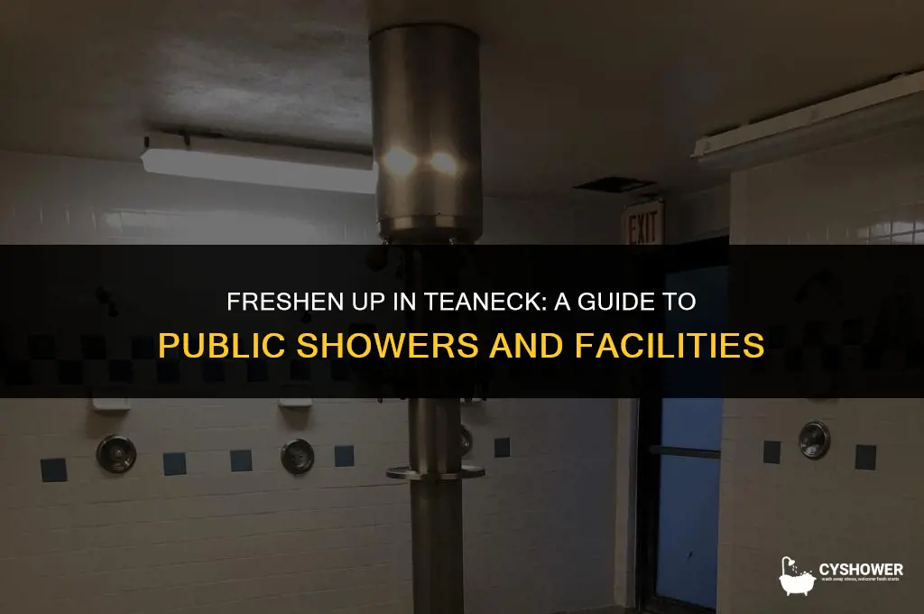 where can i shower teaneck