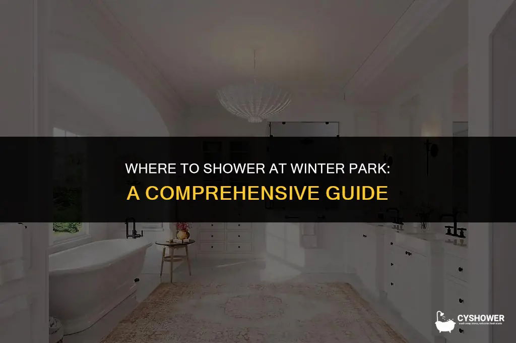 where can i shower winter park