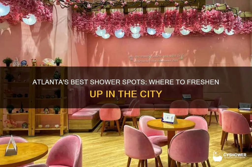 where can i take a shower in atlanta