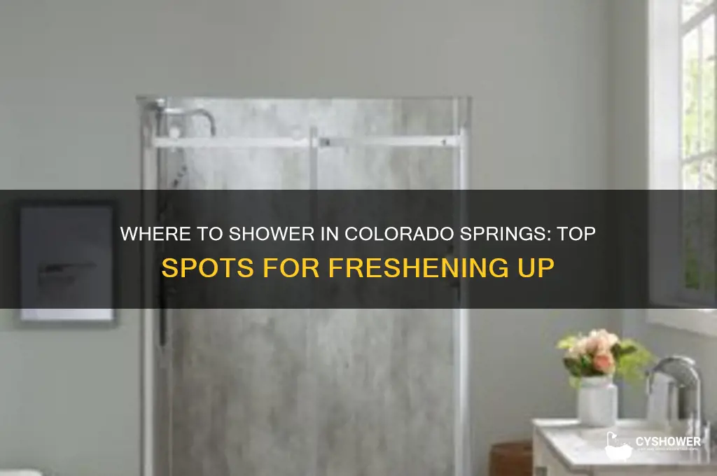 where can i take a shower in colorado springs