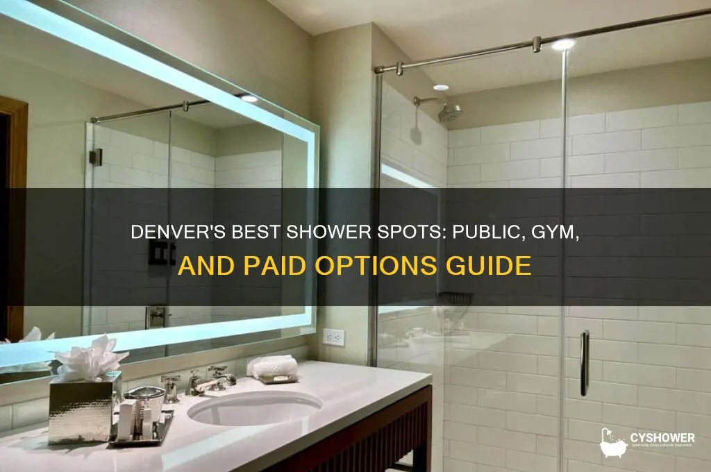 where can i take a shower in denver