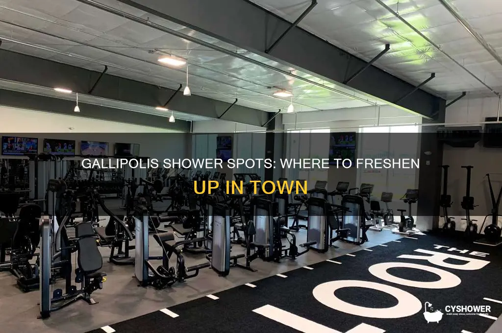 where can i take a shower in gallipolis oh