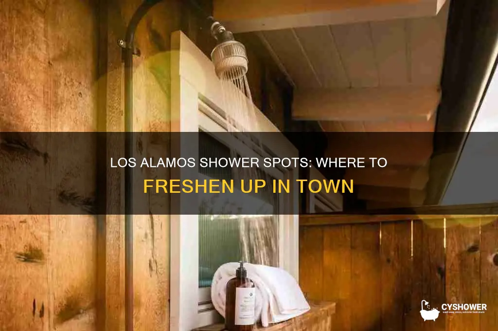 where can i take a shower in los alamos
