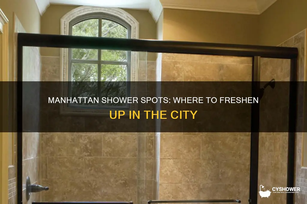 where can i take a shower in manhattan