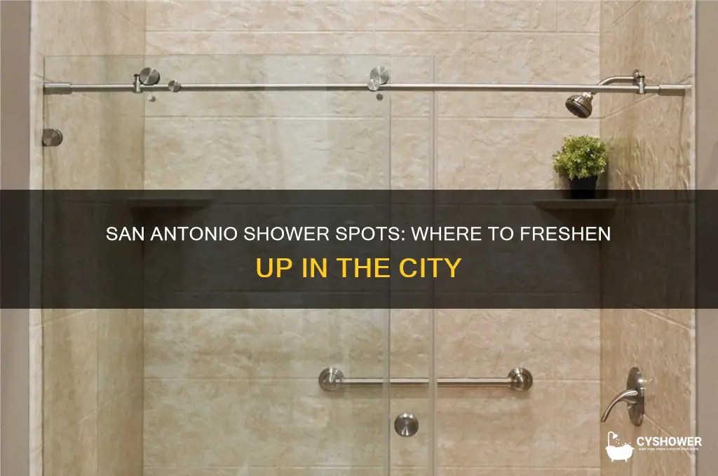 where can i take a shower in san antonio