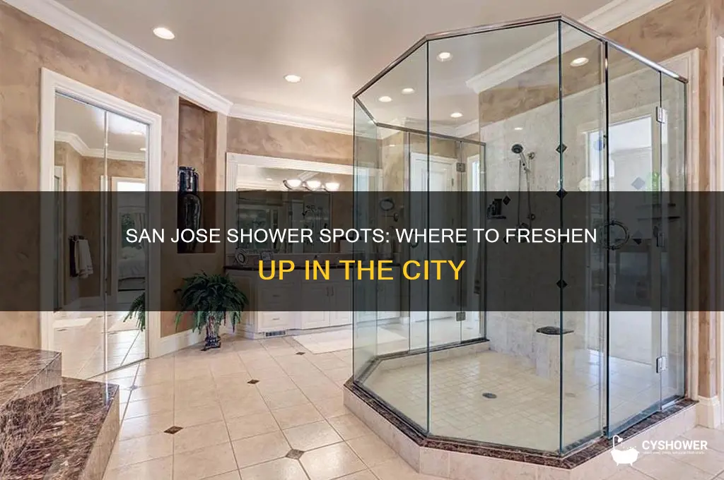 where can i take a shower in san jose