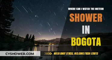 Best Spots in Bogotá to Watch the Meteor Shower Tonight