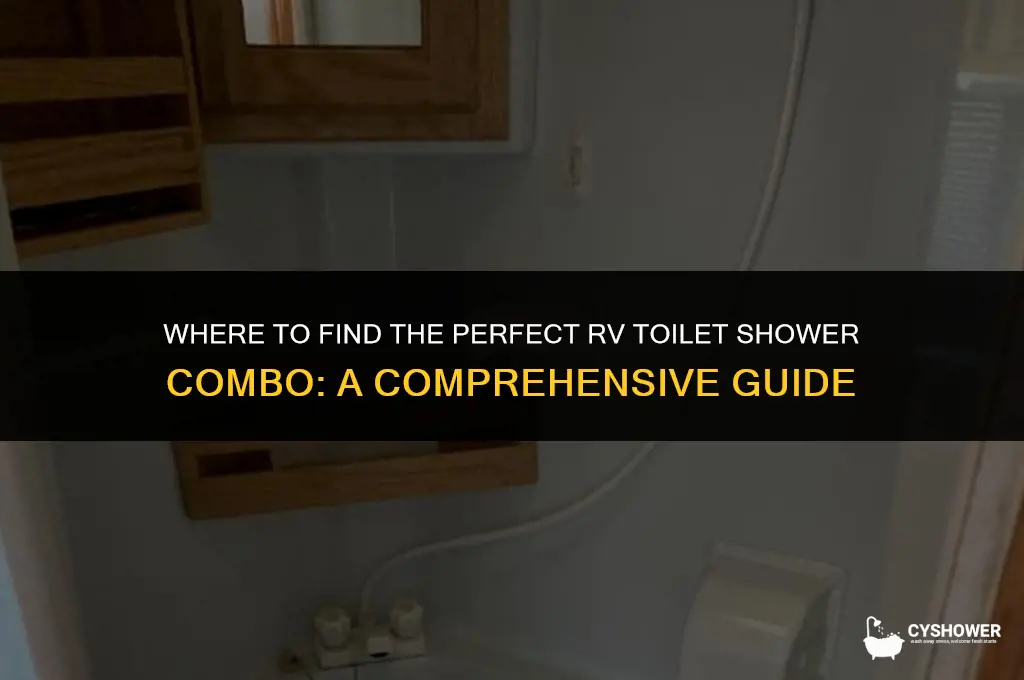 where can you buy a rv toilet shower combo