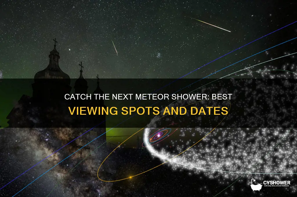 where can you see the next meteor shower
