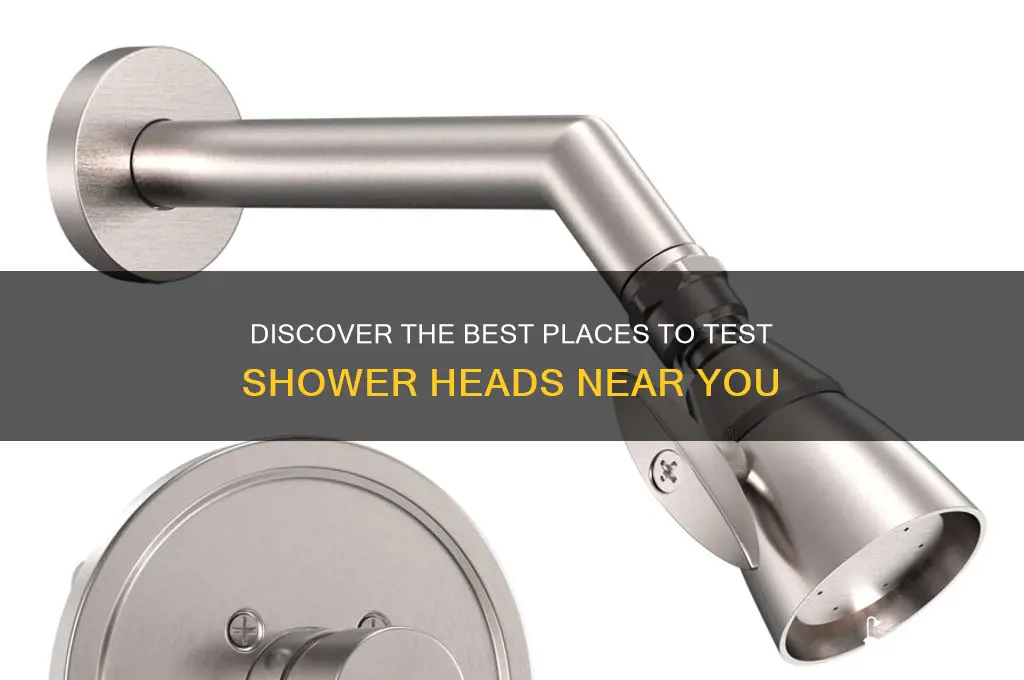 where can you try shower heads
