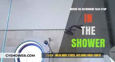 Where Should Bathroom Tiles End in Your Shower Design?