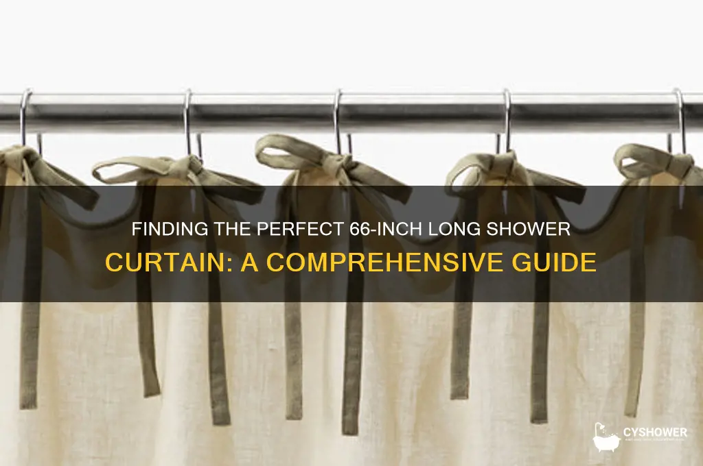 where do i find a 66 long shower curtain