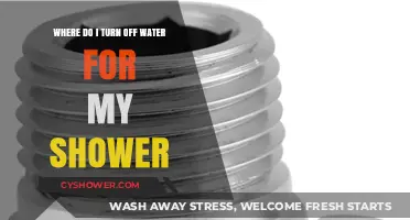 How to Locate and Shut Off Water Supply for Your Shower