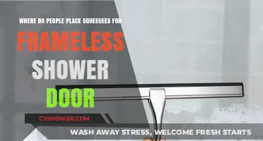 Optimal Squeegee Placement for Spotless Frameless Shower Doors: Expert Tips