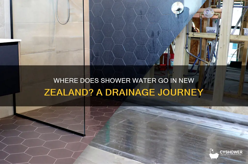 where does shower water go nz