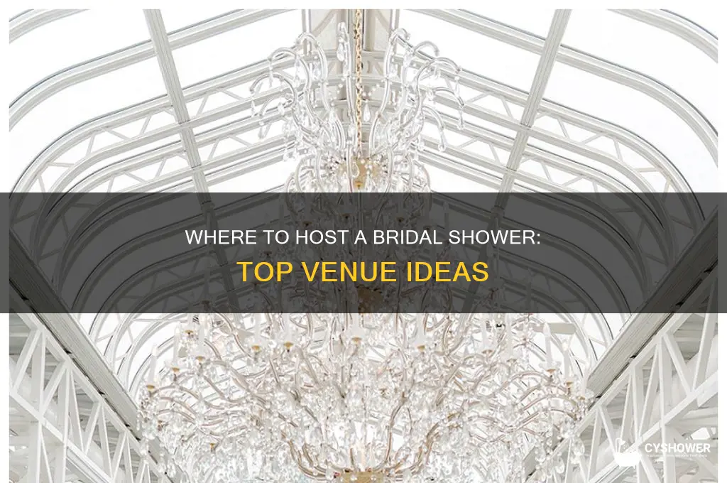 where does the bridal shower take place