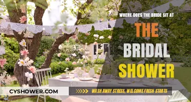 Where Does the Bride Sit at Her Bridal Shower?