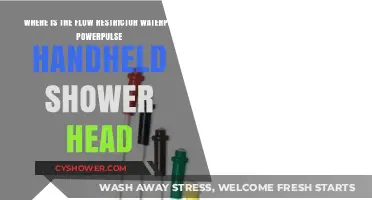 Locating the Flow Restrictor in Your Waterpik PowerPulse Shower Head