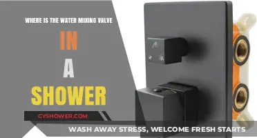 Locating Your Shower's Water Mixing Valve: A Quick Guide