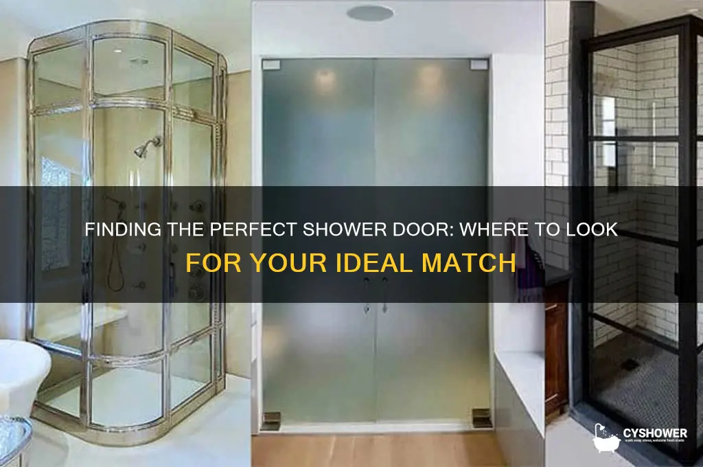 where should i look for the me door shower