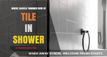 Where to Trim Tile Rows in Showers: Expert Tips for a Polished Look