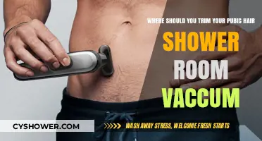Shower Room Vacuum: The Best Place to Trim Pubic Hair Safely