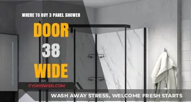 Best Places to Buy 3-Panel Shower Doors 38-Inch Wide