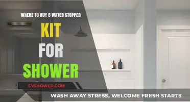 Top Places to Purchase a 5-Piece Water Stopper Shower Kit