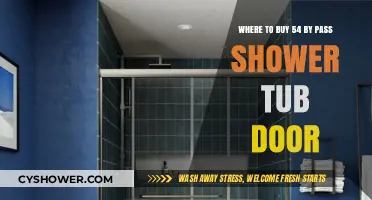 Best Places to Purchase 54-Inch Bypass Shower Tub Doors