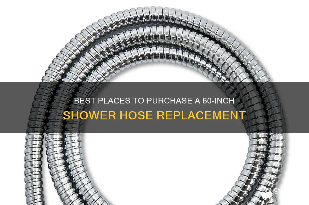 where to buy a 60 inch shower hose replacement