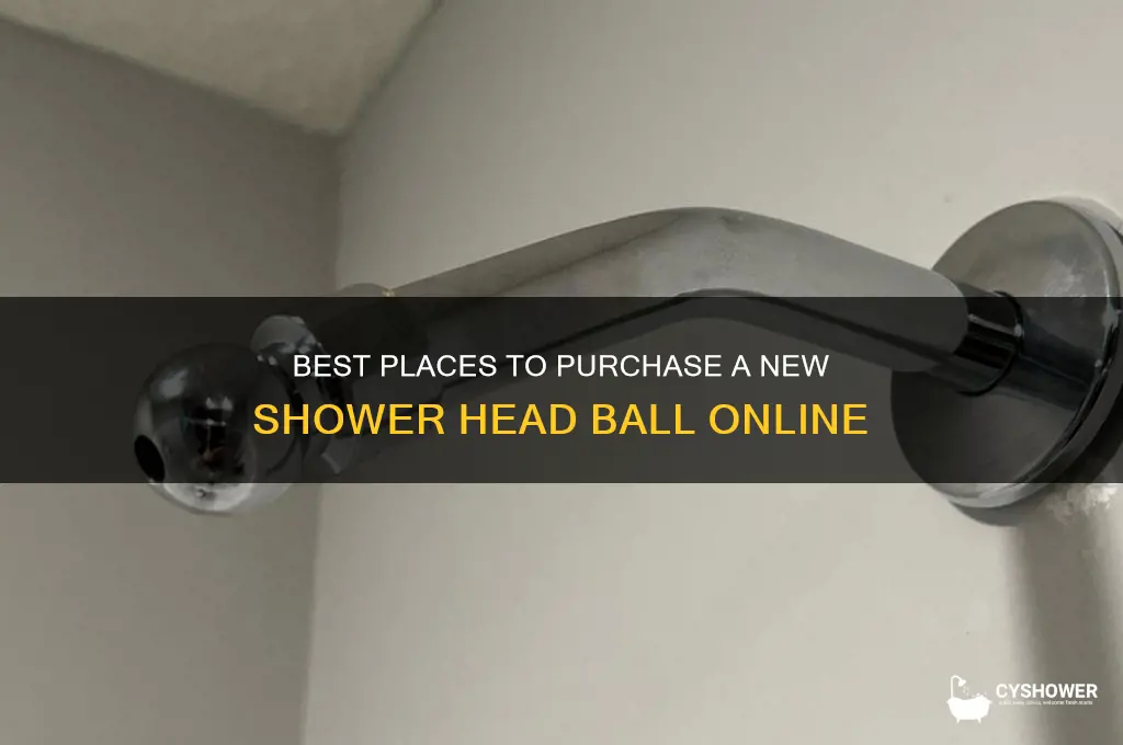 where to buy a new shower head ball