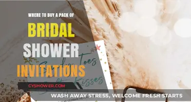 Top Bridal Shower Invitation Packs: Where to Buy Them