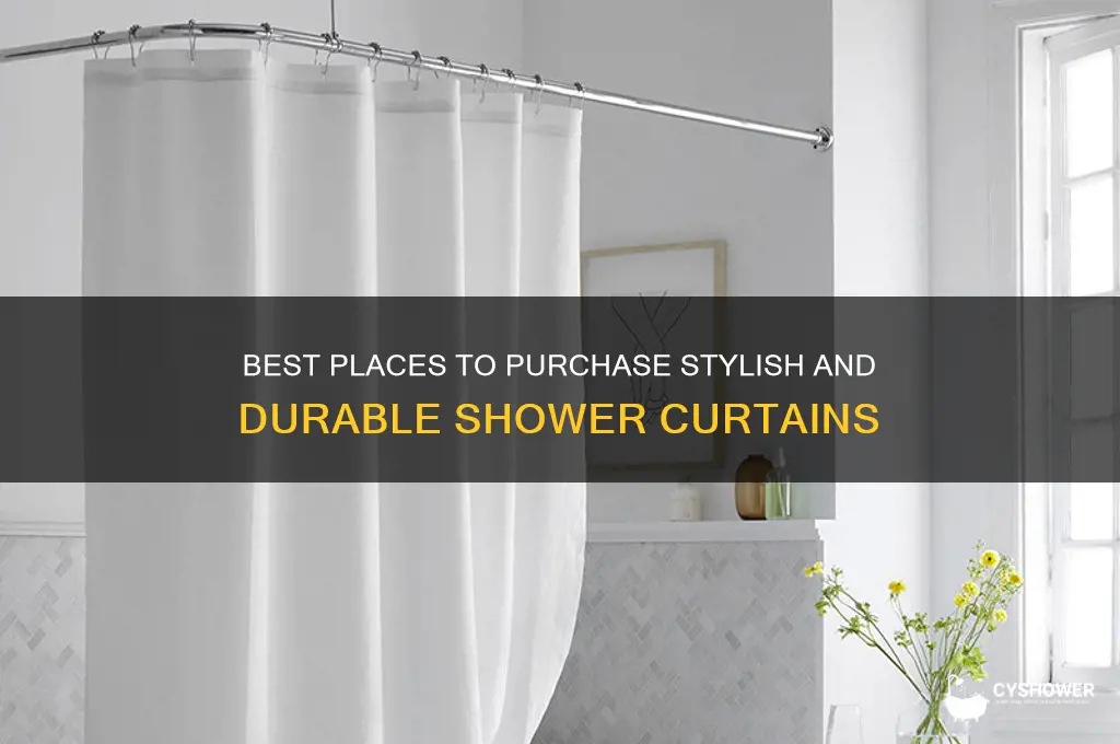 where to buy a shower curtain