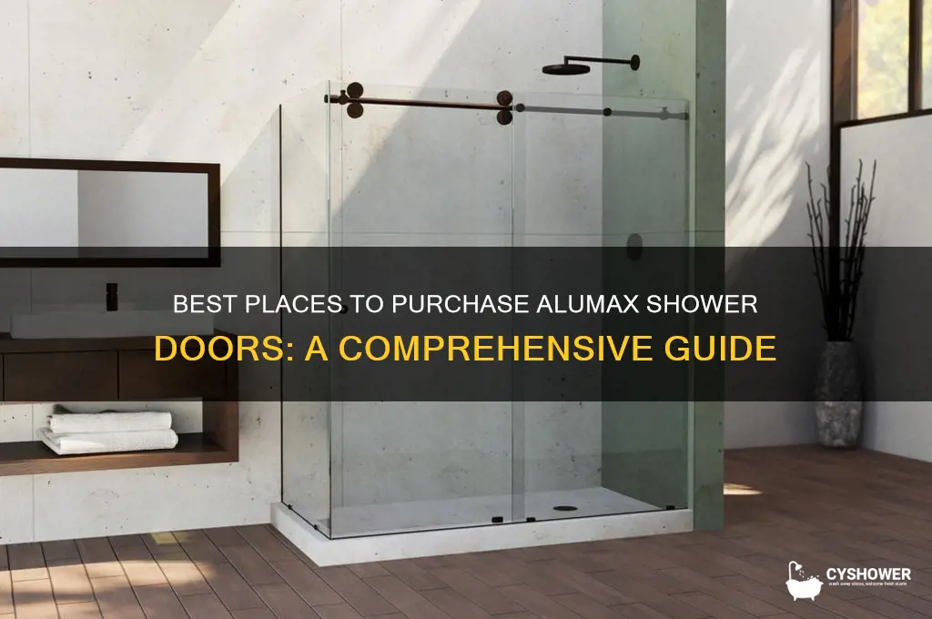 where to buy alumax shower doors