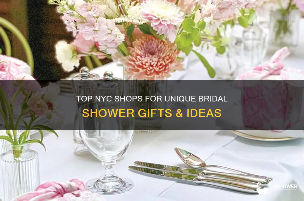 where to buy bridal shower gifts in nyc