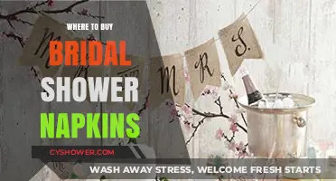 Top Bridal Shower Napkin Retailers: Where to Shop for Your Event