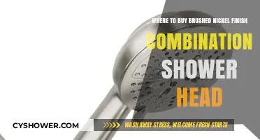 Best Places to Buy Brushed Nickel Finish Combination Shower Heads