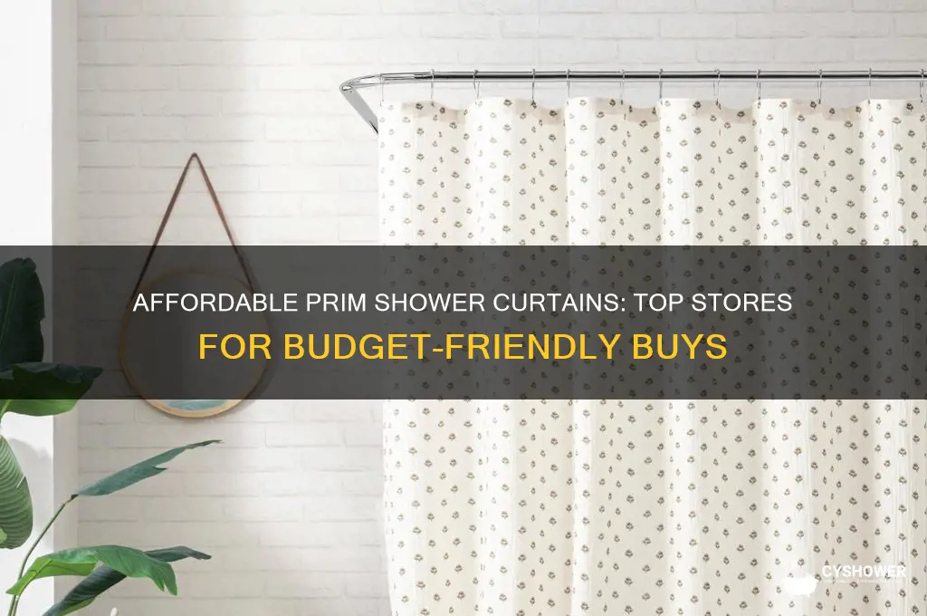 where to buy cheap prim shower curtains