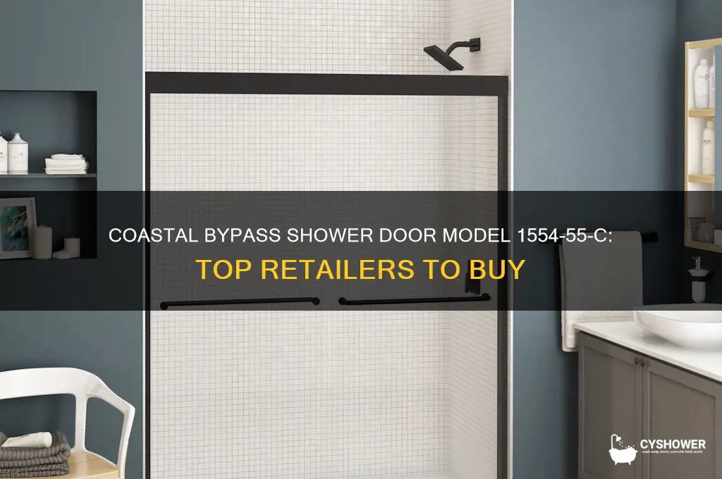 where to buy coastal bypass shower door model 1554-55-c