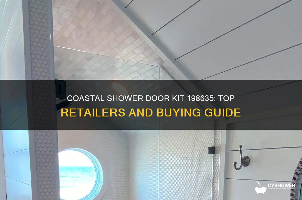 where to buy coastal shower door kit 198635